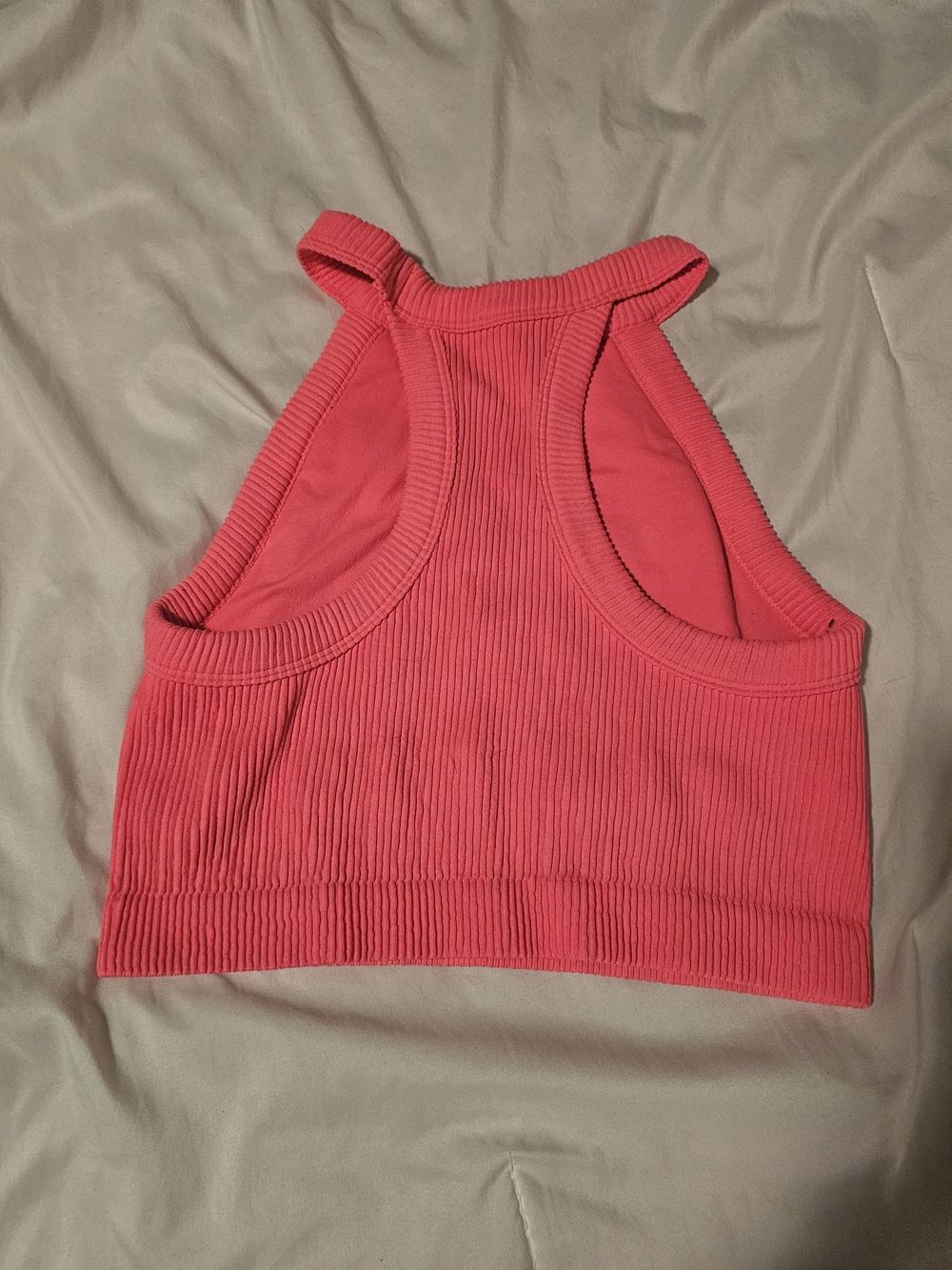 AERIE Ribbed Halter Crop Top - Picture 2 of 3